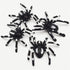 10Pcs/Set Halloween Decorative Spiders Small Plastic Fake Spider Toys Halloween Party Funny Joke Prank Realistic Props (White)...