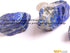 GEM-Inside Natural 25X45MM Blue Lapis Lazuli Stone 3Pcs Freeform Loose Beads for Jewelry Making Jewelry Beading Supplies for Women...