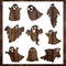 Ghost Stencil | Reusable Halloween Horror Kids Children Ghost Stencils for Painting on Wood, Glass, Wall, Rock, Fabric, Walls, Canvas, Glassware, ...