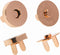 Mini Skater Magnetic Button Clasp Snaps for Sewing Craft Bag Clothing Scrapbooking No Tools Required, 6-Pack (18mm, Rose Gold)...