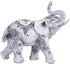 George S. Chen Imports Thai Collectible Statue Figurine Decoration (Trunk up-Thai Elephant, 88246white)...