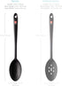 DI ORO Cooking Spoon - Solid Silicone 600F High Heat Nonstick Cookware Safe - Kitchen Spoon for Cooking & Baking - Large Serving & Mixing Utensil ...