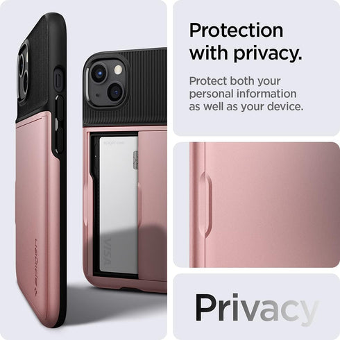 Spigen Slim Armor CS Designed for iPhone 13 Case (2021) - Rose Gold......