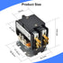 HVAC Contactor, CNAODUN 40 Amp 24V Coil 2 Pole Air Conditioner Contactor Compatible with Condenser,Compressor,Air Conditioner,Refrigeration System...