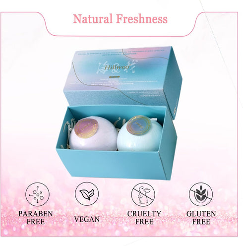 2XL Bath bombs Salt balls 7.1oz, natural organic essential oil bath bombs for women and kids, used to nourish The skin and soothe The body Ideal b...