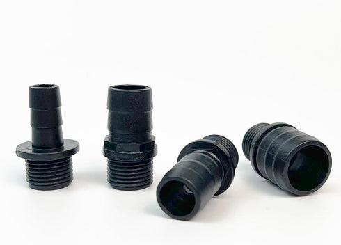 FREESEA Fountain Pump Nozzle Kit: 4 Sizes Replacement Adapters Plastic Water Spary Nozzle...