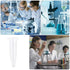 500pcs 1.5ml Conical Centrifuge Tubes Microcentrifuge Tube Plastic Test Vials with Lids Plastic Sample Small Bottle Vial Storage Container Test Tu...