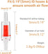 10PCS Aquarium Air Check Valve, One Way Non-Return Check Valve for Aquarium Air Pump, for 3/16 Inch Airline Tubing, Fish Tank Accessories (Red)...