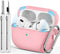 for AirPod Pro Case Cover with Cleaner Kit,Soft Silicone Protective Case for Apple AirPods Pro 2nd/1st Generation for Women Men,AirPod Pro Case wi...