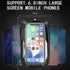 Bike/Bicycle Phone Holder Waterproof,Bike Accessories,Bike Handler Bag 360° Rotatable,Bike Phone Mount with Sensitive TPU Touch-Screen for Phones ...