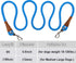 6 Foot Dog Tie Out Rope Leash, Heavy Duty Climbing Nylon Basic Leash for Camping, Indoor, Outdoor and Front Yard...