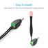 CHANZON Male 10 Pcs 12V 5.5 mm x 2.1 mm DC Power Jack Connector 24V Barrel Plug for CCTV Security Camera Cable Wire Adapter...