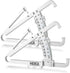 Skinfold Body Fat Caliper - Skin Fold Body Fat Analyzer and Handheld BMI Measurement Tool Skinfold Caliper Device Measures Body Fat for Men and Wo...