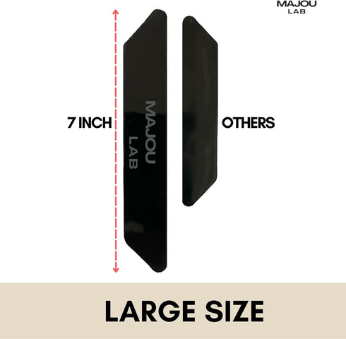 Rug Pad Gripper - Strong Rubber Gripper for Rugs, Double Sided Sticker Under Carpet Prevent Sliding and Lifting from Hardwood and Tile Floors, Reu...