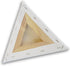 Triangle Canvas for Painting - Small - 7.75 Inches White...