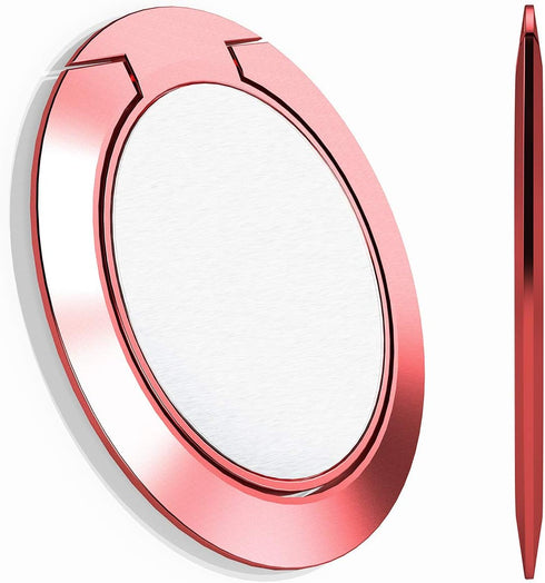 World's Slimmest Phone Ring Holder, Attom Tech Tomorotec Ultra Thin Cell Phone Ring Stand for Magnetic Car Mount Hook Compatible for iPhone Samsun...
