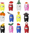 Merch Figurines Set, Collection Toys for Game Fans, Mini Character Action Figure Decorations, Astronaut Crewmate Desk Toy Gift for Children, Cake ...
