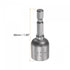 1/4 Quick-Change Hex Shank, 13mm (33/64-Inch) Magnetic Nut Setter Driver Drill Bit, 1.89 Inch Length, Metric for Machine Maintenance, Furnitures, ...