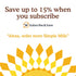 Simple Mills Almond Flour Baking Mix, Chocolate Chip Cookie Dough Mix - Gluten Free, Plant Based, 9.4 Ounce (Pack of 1)...