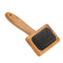 Oumefar Healthy Bamboo Dog Hair Comb Pet Wooden Brush Massage Grooming Slicker Brush with Rounded Bristles(Charged)...