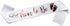 OLILLY Perfect White and Rose Gold Mom to Be Sash - Enjoy Your Baby Shower (White and Rose Gold)...