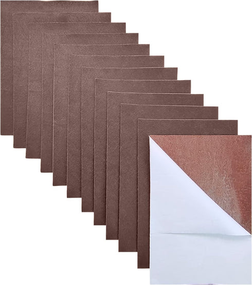 Jtnohx Self Adhesive Felt Sheets, 11 Pieces Stiff Sticky Felt, 8"x12" Felt Sheets with Adhesive Backing for Crafts, Felt Drawer Liner for Jewelry ...