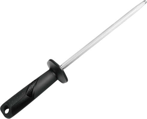 SHARPAL 117N Professional Kitchen Knife Sharpening Honing Steel Sharpener Rod Restore Blade Quickly(10 Inch)...