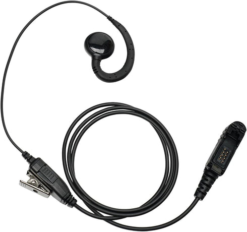 C Shape Headset Earpiece Mic with PTT Working for Motorola XPR3000 XPR3000E XPR3300 XPR3500 XPR3500e Walkie Talkie 2 Way Radio...