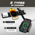 Portable 3 in 1 Wireless Charging Station Charger Compatible with Travel 3 in 1 Charging Station Apple Foldable Wireless Charging Station Multiple...