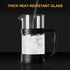 PARACITY French Press Coffee/Tea Maker, Camping Mini Coffee/Tea Press of 304 Stainless Steel Filter and Heat Resistant Glass, Cold Brew Coffee Mak...
