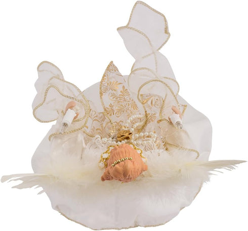 Kurt Adler UL2146 Illuminated Angel Treetop...