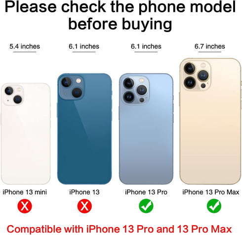 ASDAWN Replacement for iPhone 13 Pro Max SIM Card Slot Tray Holder Compatible with iPhone 13 Pro SIM Card Tray Slot Waterproof Rubber Ring and SIM...
