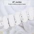 Chenille Chunky Yarn Super Bulky Soft Thick Fluffy Jumbo Giant Washable Polyester Big Yarn DIY for Arm Knit Blanket Cushion Bed Sofa Home Decor,Wh...