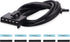WPT1285, 645-512 Blower Motor Resistor Connector Wire Assembly, AC Fan Blower Wire Harness Pigtail Compatible with 2010-2015 Ford Fusion, 11-14 Li...