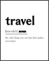Posterizer 1 pcs-Minimalist poster for travel lovers-Adventure Wall Art-Artistic Word Art-Gift for Nature, Surfers and Beach Lovers-Living Room Be...
