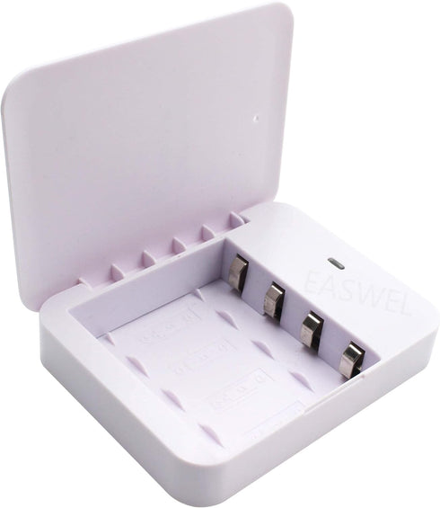 EASWEL Emergency USB Battery Powered Power Bank Compact Portable 4 AA Batteries......