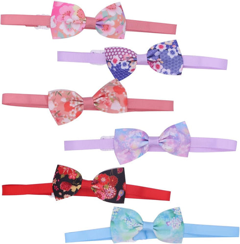 24Pcs Dog Adjustable Bow Tie,Dog Collar Puppy Neckties Dog Ties Adjustable Pet Collars Dog Grooming Accessories(Mixed Color)...