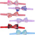 24Pcs Dog Adjustable Bow Tie,Dog Collar Puppy Neckties Dog Ties Adjustable Pet Collars Dog Grooming Accessories(Mixed Color)...