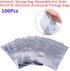 Antistatic Pouch, 100Pcs/set 6x9cm Antistatic Resealable Ziplock Pouch Storage Bag for Electronic Accessories for Batteries Electronic Components...