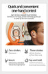 Wireless Ear Buds with Silicon Ear Loops,30hrs Playtime,Bluetooth 5.3 OWS Over Ear Sport Headphones with Hooks,3D HiFi Stereo,Microphone,siri Supp...