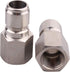 DERNORD Stainless Steel Female Quick Disconnect FPT 3/8" Homebrewing Connector Sanitary Fitting Pack of 2...