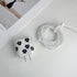 for Apple 20W USB-C Power Adapter Charger Protective Case with USB Lightning Cable Cover,Cute Women Flower Floral Data Cable Phone Charger Data Li...