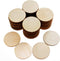 100 Pieces Unfinished Wood Circle - 2 Inch Round Disc Blank Natural Wooden Cutout Ornaments for Decoration DIY Craft Art Supplies, 0.11 inch Thick...