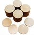 100 Pieces Unfinished Wood Circle - 2 Inch Round Disc Blank Natural Wooden Cutout Ornaments for Decoration DIY Craft Art Supplies, 0.11 inch Thick...