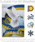 Ukrainian Decorations Home Decor Banner Room Wall Art Patio Lawn Front Porch Outdoor Small Tapestry Yard Sign Wall Hanging Stand with Bandera de U...