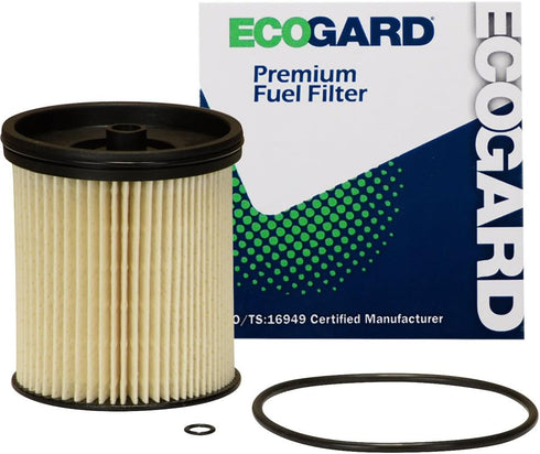 ECOGARD XF10322 Premium Diesel Fuel Filter Fits Chevrolet Silverado 2500 HD 6.6L DIESEL 2017-2020, Silverado 3500 HD 6.6L DIESEL 2017-2020, Cruze ...