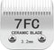 7FC Blade Dog Grooming Clipper Replacement Blades Compatible with Andis Dog Clippers,Most A5, Wahl KM Series Clippers,Detachable Ceramic Blade,Siz...