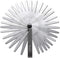 32 Blades Stainless Steel Feeler Gauge with Metric and Imperial Scale for Measuring Gap Width or Thickness...