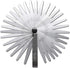 32 Blades Stainless Steel Feeler Gauge with Metric and Imperial Scale for Measuring Gap Width or Thickness...