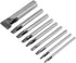 9Pcs Hollow Hole Punch Set, Leather Oval Shape Hole Punch Cutter Belt Hollow Hole Punch DIY Tool, 2mm...